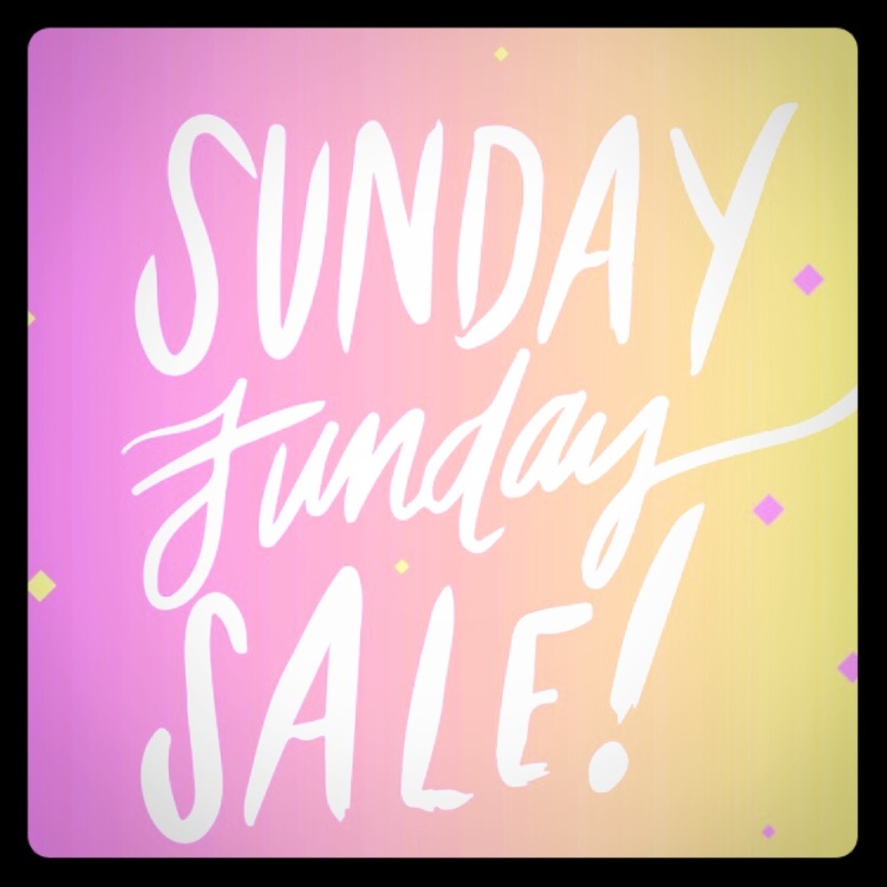 Sunday sales all day. Fair offers welcome!!!
